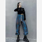 Sports Pants Women's Fashion Personality Loose Thin Sweatpants Tie-dye Gradient Harem Pants Casual Pants