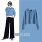 Loose Oversize Hoodies Woman Sweatshirt  Female Hoodies Short Sweat-shirts