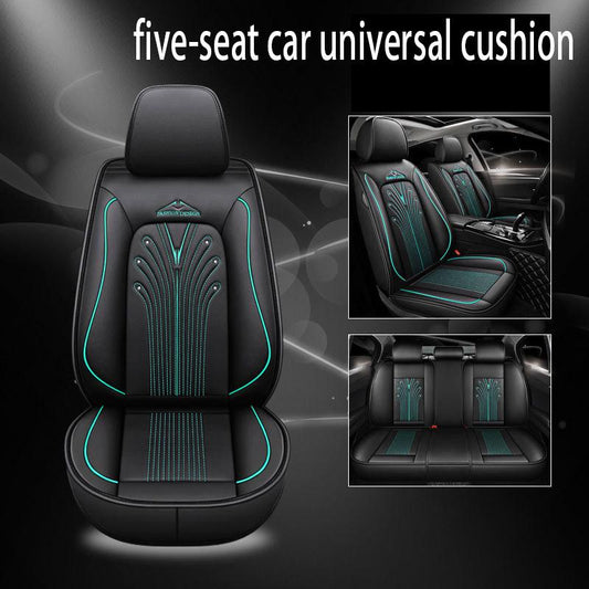 5 Seat Car Universal Seat Cover Fully Surrounded Leather Car Seat Comfortable Leather Car Seat Cover