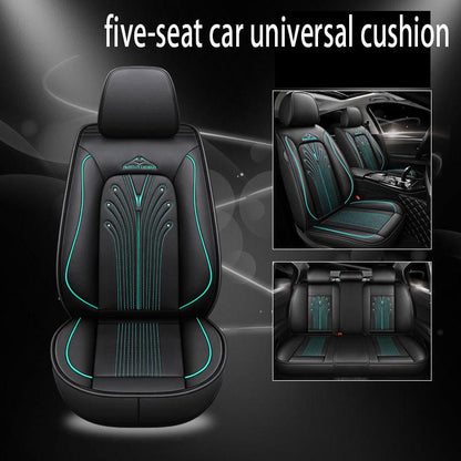5 Seat Car Universal Seat Cover Fully Surrounded Leather Car Seat Comfortable Leather Car Seat Cover