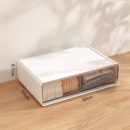 Cosmetics Storage Box Ins Desktop Drawer Large-capacity Lipstick Skin Care Products Jewelry Home Dressing Table Rack