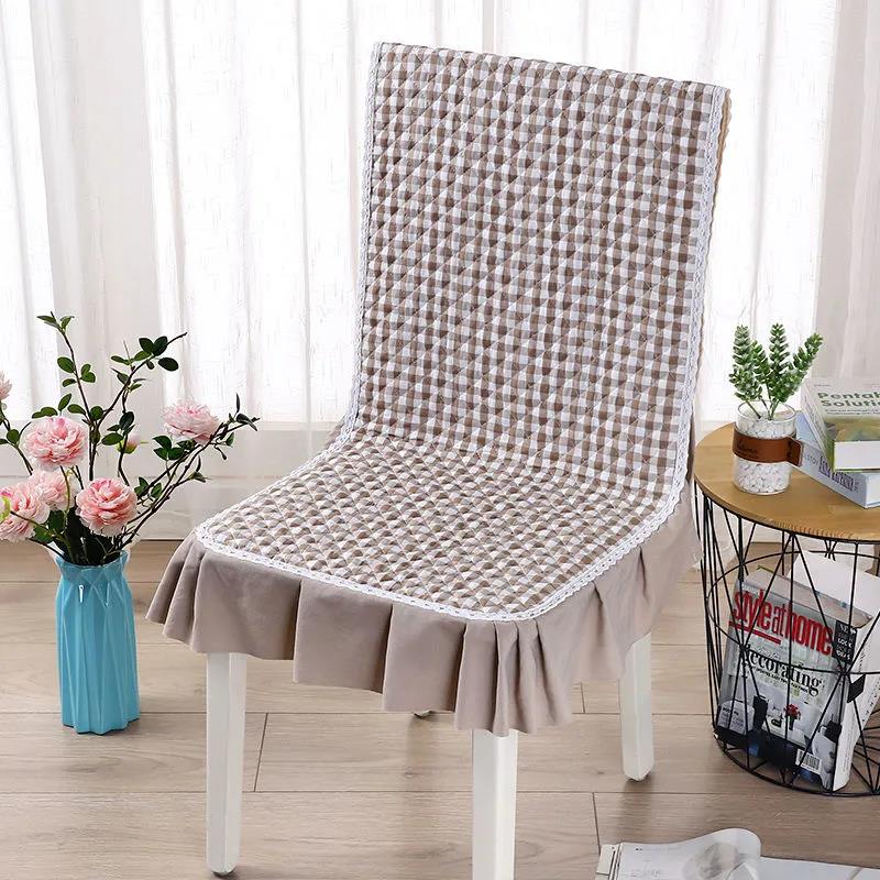 Home Chair Cover Universal Stool Cover Fabric Printing Home Dining Seat Cover