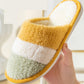 Autumn and Winter Cotton Slippers for Men and Women Home Warm and Non-slip Indoor Thickening Plus Velvet Couple Fur Slippers