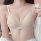 Ultra-thin Seamless Underwear Women's Bra Girls Gather Small Chest Flat Bra Bra Without Steel Ring Underwear Light and Breathable