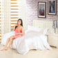 Sleeping Four-piece Pure Color Household Duvet Cover Sheet Student 4-piece Dormitory Bedding