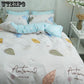 Bedding Set Cute Mood Symbol Duvet Cover Set Bed Sheet Pillowcase Bedclothes Home Textiles