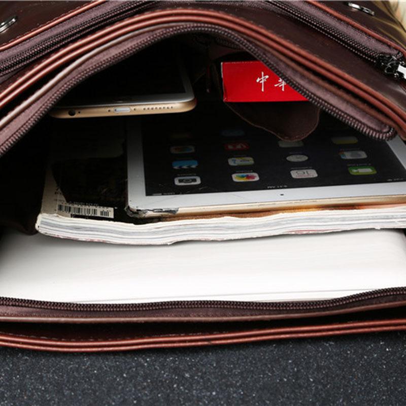 Genuine leather backpack retro leather college bags Travel anti theft computer Backpack for Men