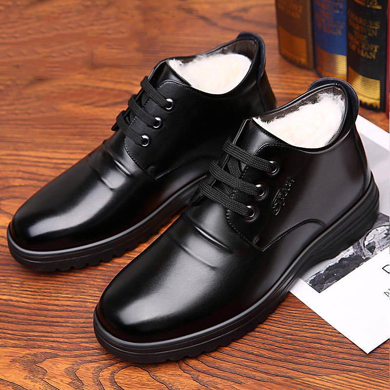 Leather Shoes Men Waterproof Boots Men Casual Shoes Fashion Ankle Boots for Men Winter Men Boots