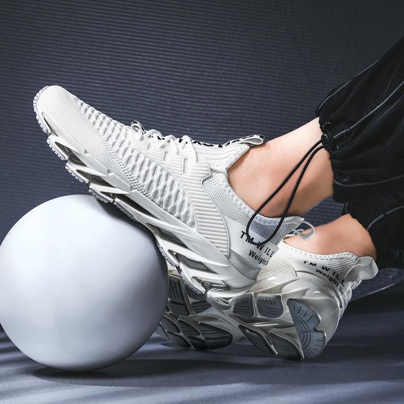 Blades Men's Shoes Flying Woven Breathable Casual Sports Shoes Wild Soldier Travel Running Shoes