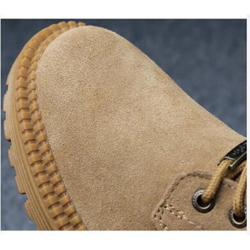 Men's Boots Autumn Winter High-top Fashion Men's Leather Boots Men's Martin Boots Tooling Booties