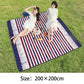 Outdoor Machine Washable Picnic Mat Thickening Ultrasonic Moisture-proof Mat Tent Picnic Portable Spring Outing Lawn Mat