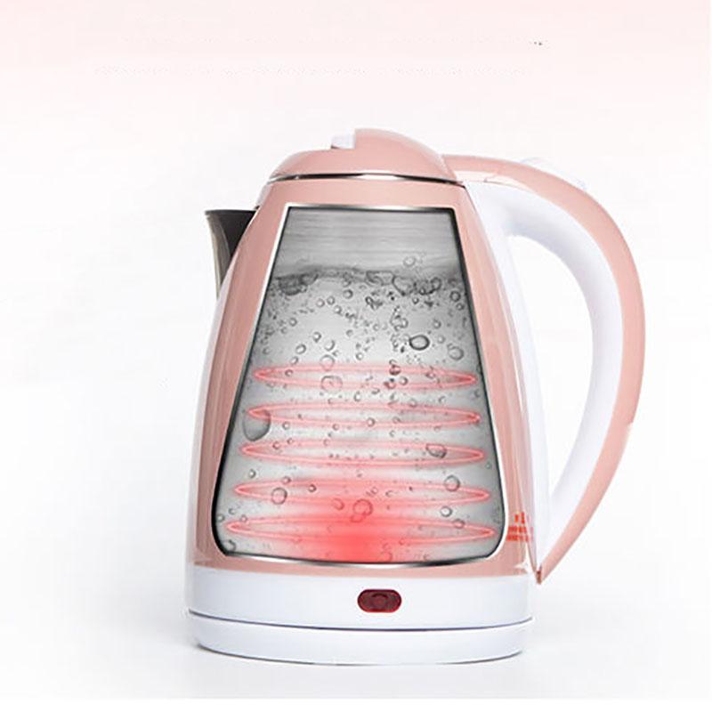 Household Electric Kettle Insulation Stainless Steel Quick-burning Pot Automatic Power-off Thermoelectric Kettle