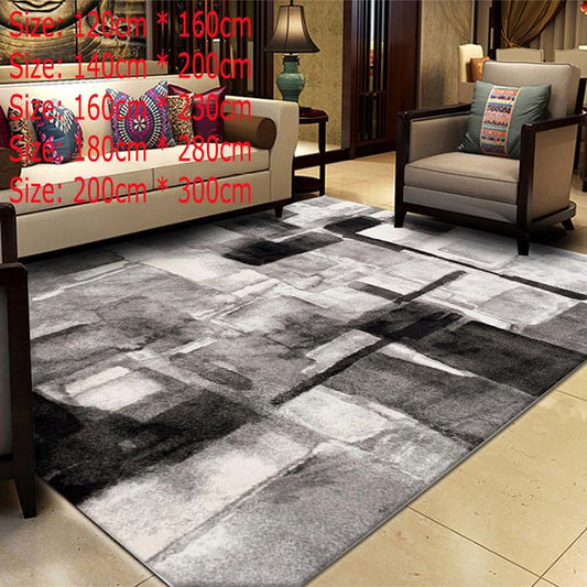 Geometric Carpets For Living Room Home Decor Bedroom Carpet Modern Soft Floor Mat Sofa Area Rugs