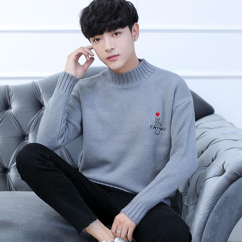 Cashmere Wool Sweater Men Brand Clothing 2019 Autumn Winter Slim Warm Sweaters Pullover Men Top