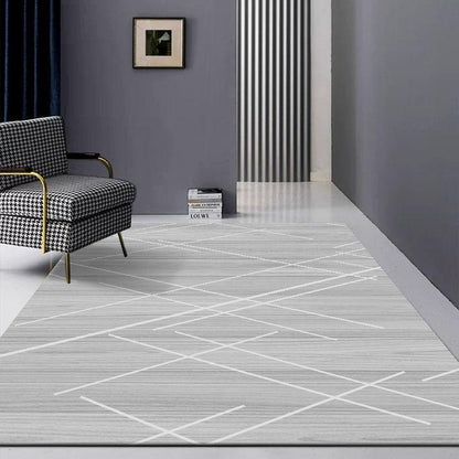 Nordic Carpet Living Room Coffee Table Blanket Modern Minimalist Bedroom Room Large Area Full of Bed Mats and Floor Mats