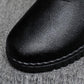 Thicken Middle-aged and Elderly Cotton Shoes Female Winter Mom Shoes Plush Fleece Warm Booties Comfortable Shoes with Non-slip Soft Sole