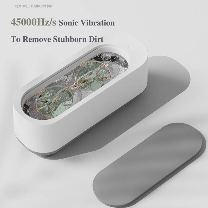 Ultrasonic Glasses Cleaning Machine Portable Glasses Washing Machine Artifact Contact Lens Jewelry Braces Cosmetic Contact Lens Cleaner