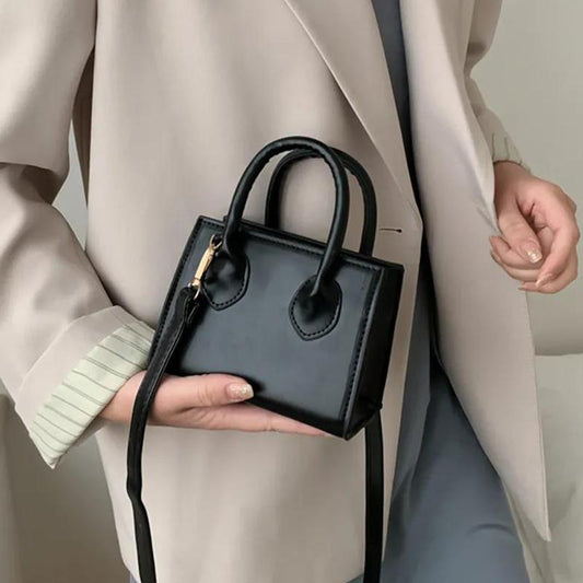 Pure Color Handbags Ladies Casual Fashion Personality Messenger Bags Shopping Shopping Handbags Shoulder Bags