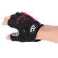 Red Cycling Gloves Bicycle Motorcycle Sport Gel Half Finger Gloves