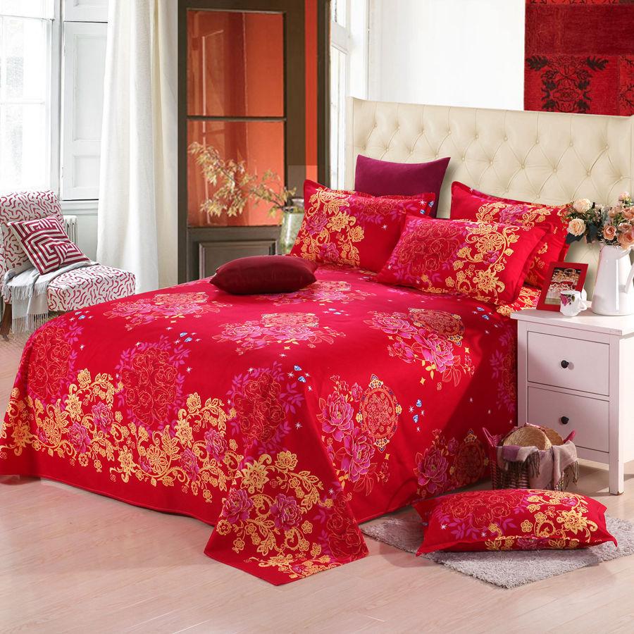 Skin-friendly Bed Sheets Cotton Sweat-absorbent and Breathable Bed Sheets