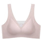Beautiful Back Underwear Seamless Gathering Anti-sagging Sports Bra Adjustable Breast Bra Breathable Anti-glare Sexy Lace Sports Vest