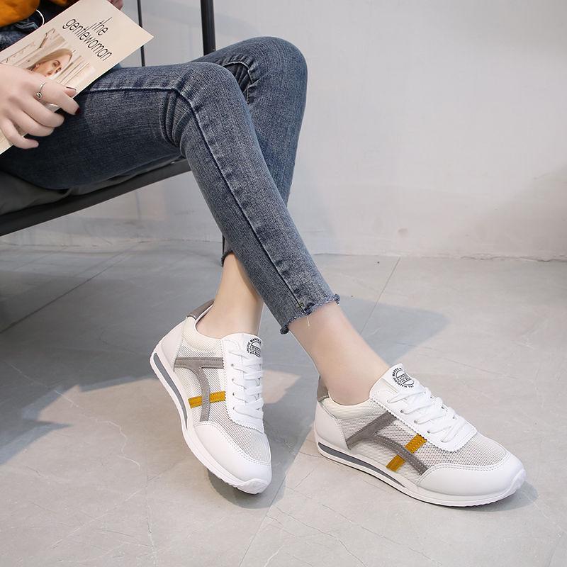 Shoes Summer Air Dad Sneakers Han Edition Joker Thick Bottom Heighten Students with Shoe Surface New Women Shoes