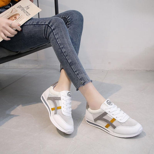 Shoes Summer Air Dad Sneakers Han Edition Joker Thick Bottom Heighten Students with Shoe Surface New Women Shoes