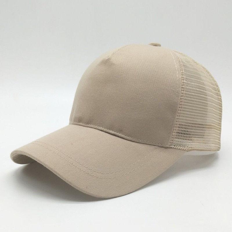 WTEMPOWTEMPOWTEMPO Women Ponytail Baseball Cap High Bun Ponycap Messy Adjustable Mesh Visor Sun Cap