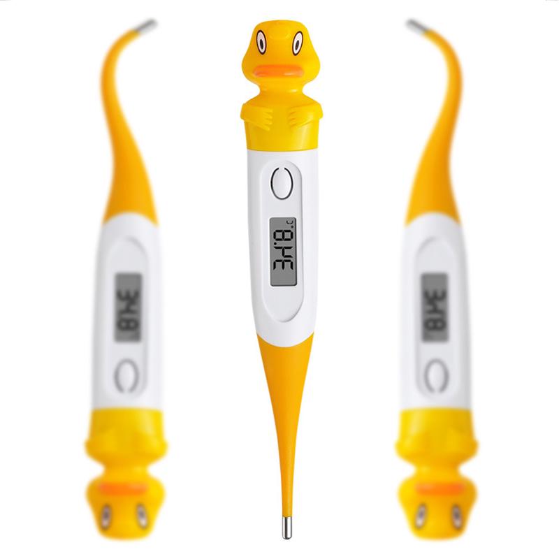 Baby Fever Thermometer Children Cartoon Body Thermometer Kids Adult Body Digital LCD Thermometer