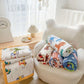 Children's Summer Quilt Kindergarten Baby Summer Cool Air Conditioner Thin Quilt Cartoon Infant Lunch Break Quilt Machine Washable
