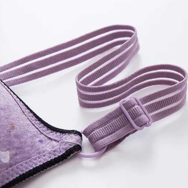 Gathering Large Size Comfortable Sexy Charming Breathable Skin-Friendly Jacquard Decoration Exquisite Pendant No Steel Ring Side Slim Mould Cup Bra