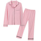 High-end 100% Double-sided Pure Cotton Cotton Pajamas Women's Pajamas Long-sleeved Home Service Suits with Soft and Skin-friendly Fabrics