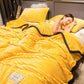 Flannel Cover Blanket Crystal Fleece Bed Sheet Small Nap Blanket Double-sided Coral Fleece Thick Four Seasons Blanket