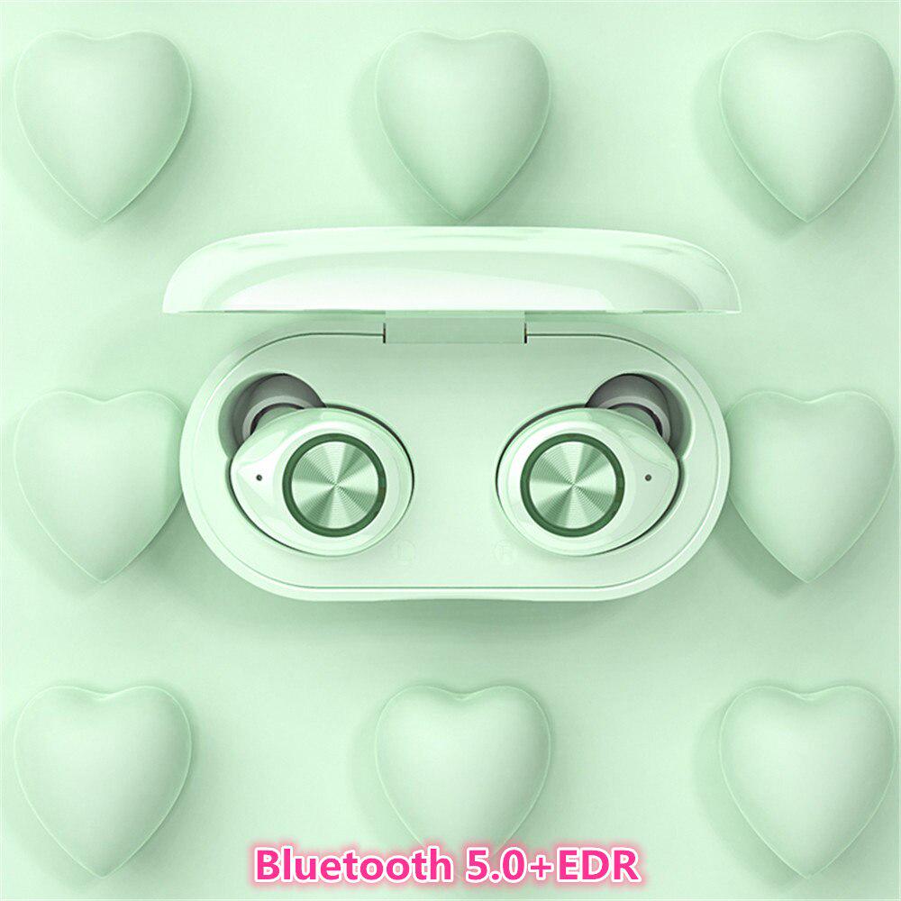 Waterproof 5.0 Earphones Bluetooth Mini HIFI TWS Earbuds Wireless Headphones Noise Reduction Headset