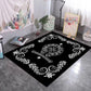 Nordic Retro style  princess letter Carpets For Living Room Bedroom  Salon Home Rugs