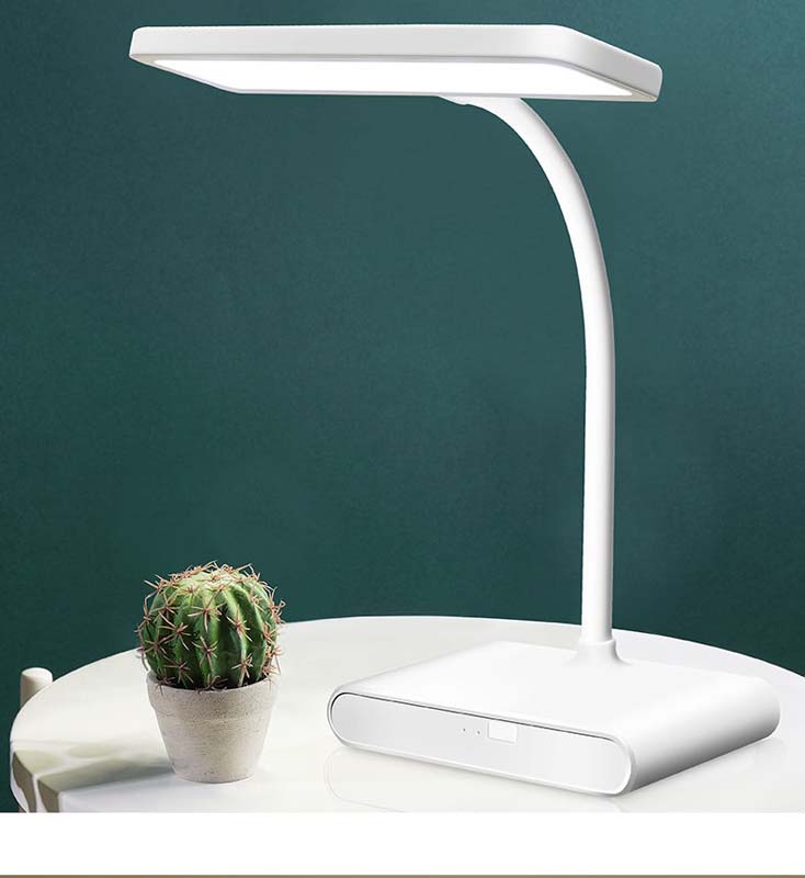 LED Rechargeable Table Lamp Eye Protection Study Student Children's Reading Table Lamp Bedroom Bedside Lamp