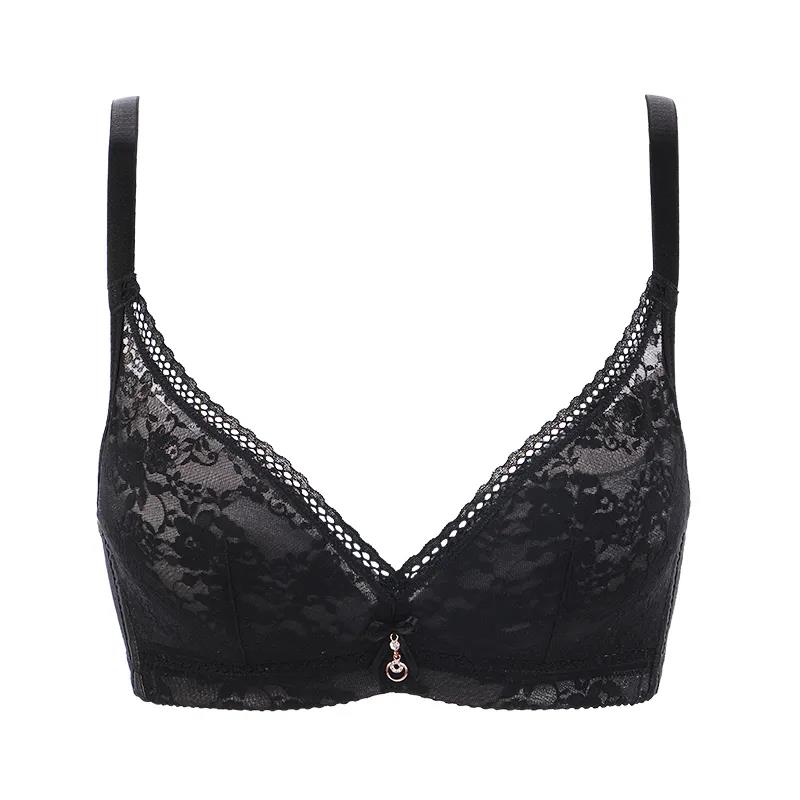 Ultra-thin Seamless Skin-friendly Breathable Gathering Sexy Breasts Anti-sagging Women's Underwear Bra