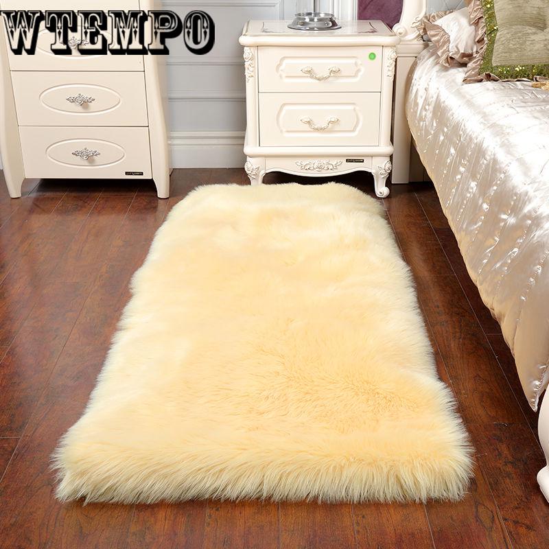 Bedroom carpet bedside mat living room carpet coffee table mat comfortable wool blanket plush carpet