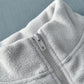 Spring and Autumn All-match Men's Loose Polar Fleece Stitching Stand Collar Fleece Half Zipper Sweater Jacket