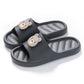 Soft and Cute Slippers Women Summer Home Non-slip Bathroom Couple Sandals and Slippers Men Wear Unisex