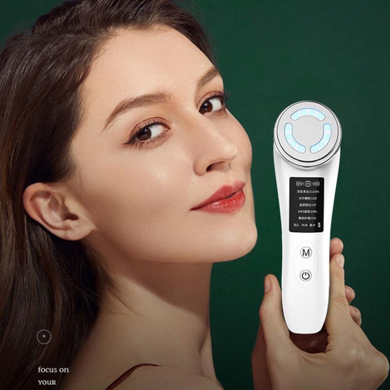 Import Instrument Facial Massager Multifunctional Essence Beauty Instrument Cleansing Detoxification Cleanse V Face Lifting Firming Home