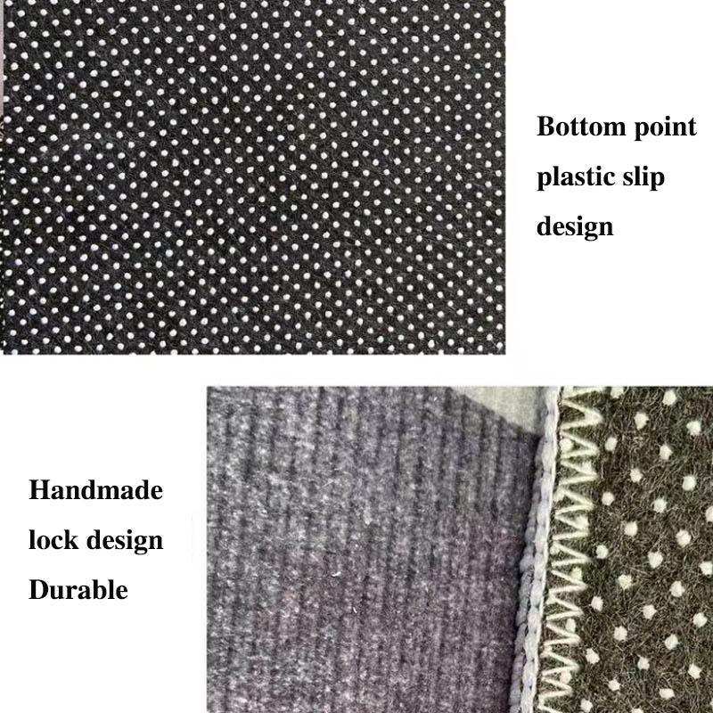 European Corridor Can't Cut The Carpet Entry Porch Can Cut The Anti-slip Mat Bed Bedside Blanket Stitching Full Shop 80 * 160/100 * 200cm