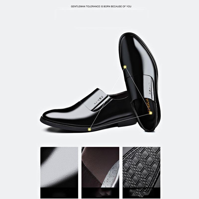 Men's Shoes Spring and Summer Casual Single Shoes Business Formal Wear Leather Shoes Casual Men's Korean Single Shoes Wedding Shoes