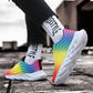 Men's shock-absorbing running shoes casual deodorant fashion tide shoes men's increase blade shoes