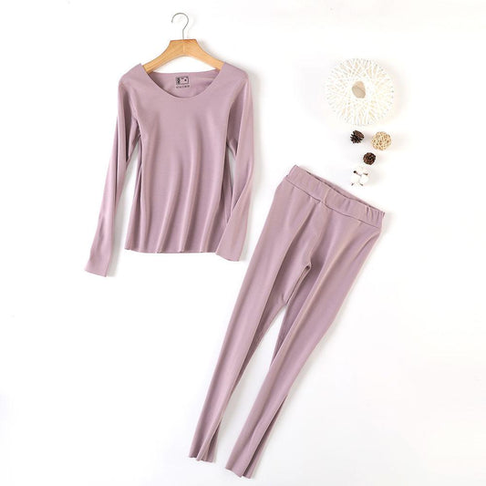 Thermal Underwear Women Seamless Self-heating Women's Autumn Clothes Long Trousers Dejia Velvet Thickening Tights Suit Winter