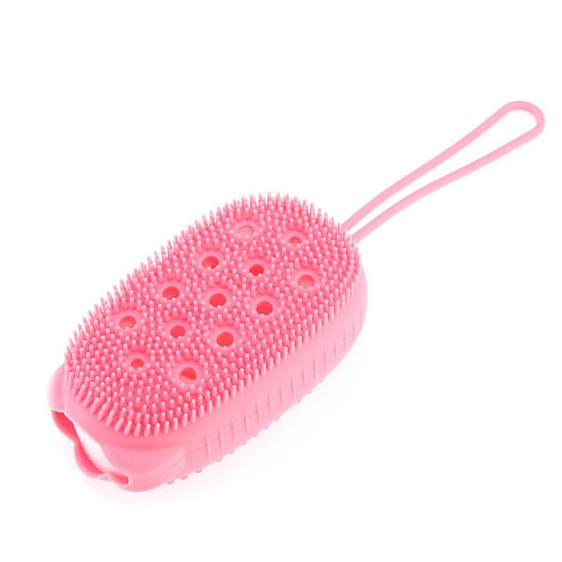 Multifunctional Cleaning Tools Massage Brush Body Scrubber Shower Brush Silicone