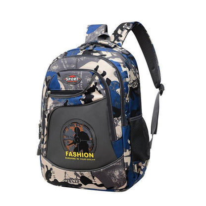 Backpack High School Junior High School Students Schoolbag Men's Trend Korean Leisure Travel Large-capacity Computer Bag