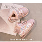Girls' Snow Boots Autumn and Winter New Children's Non Slip Cotton Shoes Plush Warm and Fashionable Little Girls' Foreign Style Short Boots