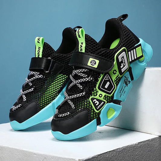 Mesh Breathable Boys' Shoes Spring and Autumn Elementary School Net Shoes Summer Deodorant Boys Children's Sports Shoes