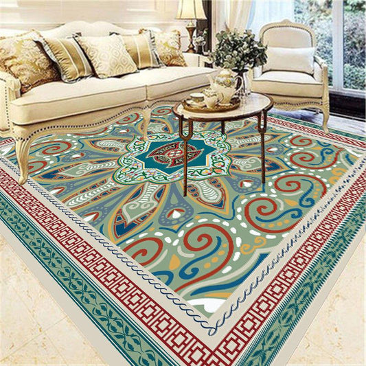 Household Living Room Carpet Bedroom Bedside Carpet Washable Carpet European Carpet